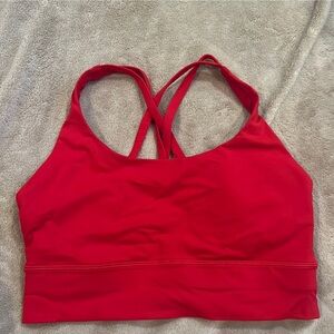 (8) Lululemon Longline Energy Sports Bra Medium Support B-D Cups